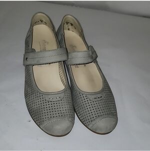 Semler mary jane clogs heels rockabilly U.S. 7.5 Germany Chunky Clogs